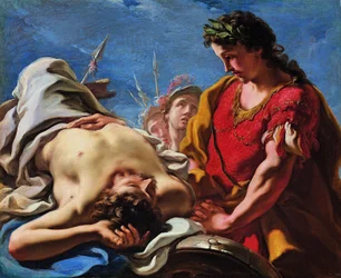 Alexander at the Corpse of the Dead Darius